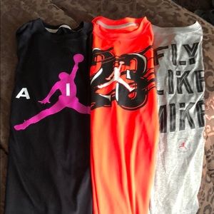 Bundle ALL 3 Jordan Dri-Fit short sleeve